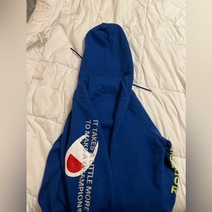 Dark Blue Champion Hoodie